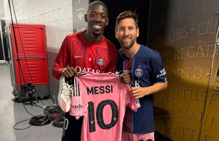 Ousmane Dembélé encense Lionel Messi : « Il est capable de gagner une nouvelle Coupe du monde »